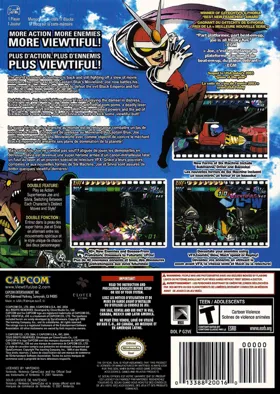 Viewtiful Joe box cover back